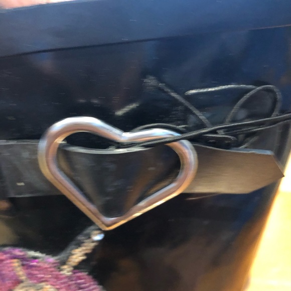 WEATHER SPIRITS/Girls/Size 3/Black /Rain Boots/NWT - Picture 5 of 8